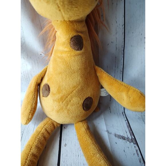 Hobby Lobby Plush Giraffe Long Lashes Fluffy Hair Long 18” Stuffed Animal - Picture 3 of 9